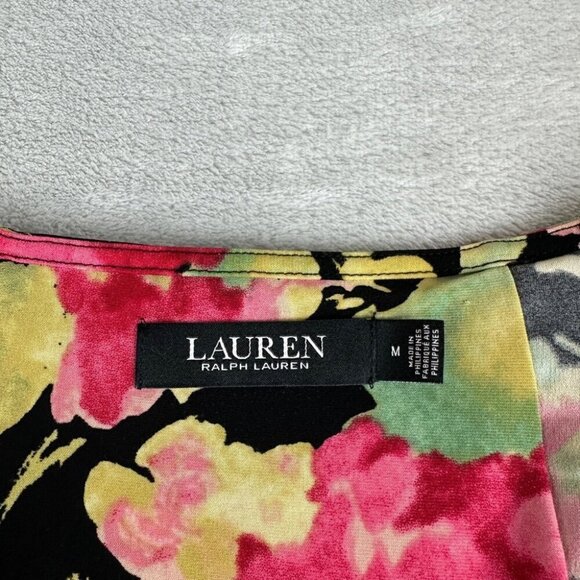Ralph Lauren Floral Blouse Women’s Size M - Picture 14 of 14